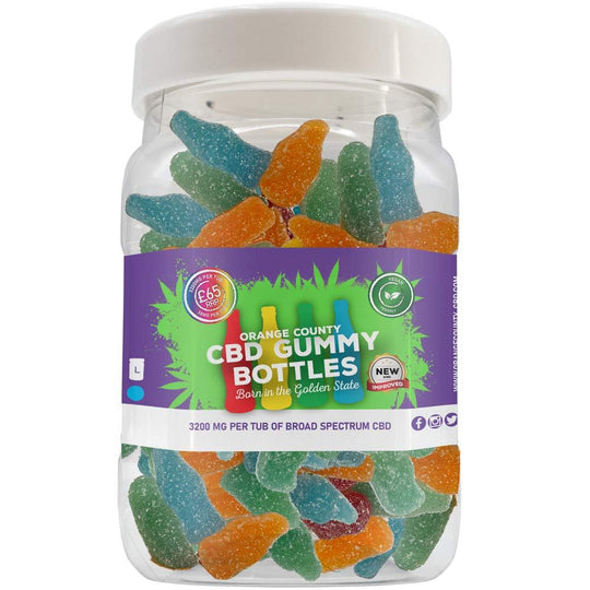 CBD Gummy Bottles (Large Tub)