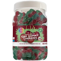 CBD Gummy Cherries (Large Tub)