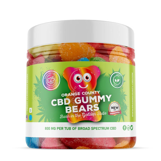 CBD Gummy Bears (Small Tub)