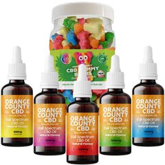 Ultimate CBD Oil Bundle (5 Oils + 1 Free Gummies)